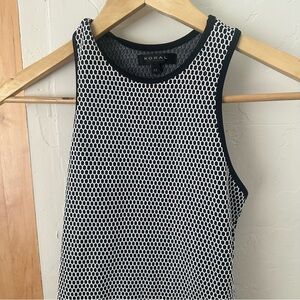 Koral Black and White Women's mini dress XS